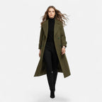 Selena | Women's Double-Breasted Structured Slim Coat