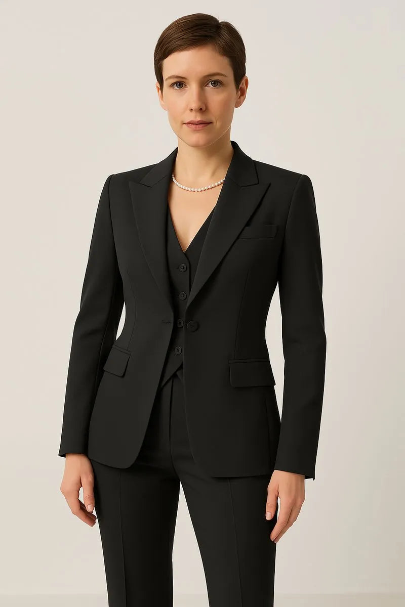 Seren | Women's Blazer, Waistcoat and Trouser Three-Piece Suit