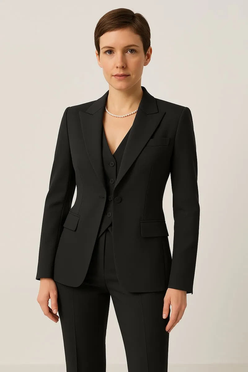 Seren | Women's Blazer, Waistcoat and Trouser Three-Piece Suit