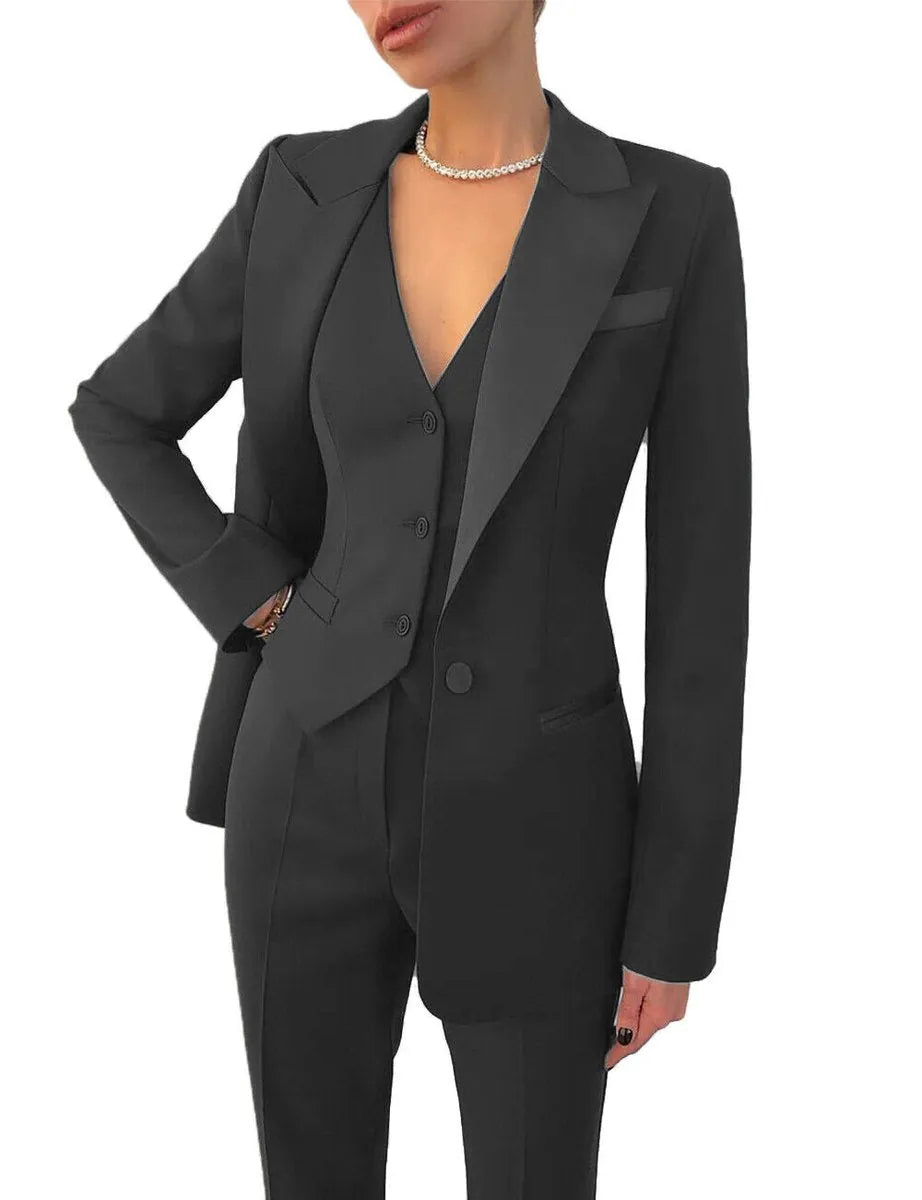 Seren | Women's Blazer, Waistcoat and Trouser Three-Piece Suit