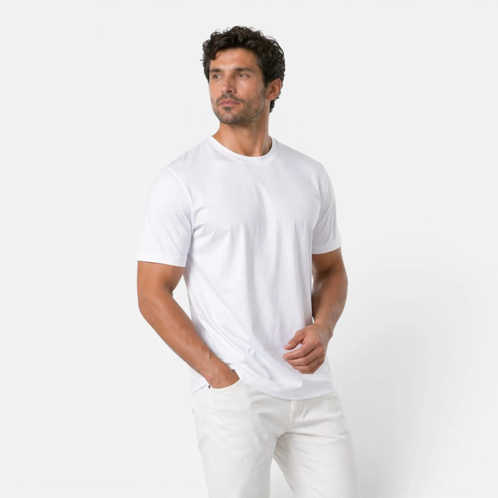 Smooth-Touch Lightweight Cooling T-Shirt for Men
