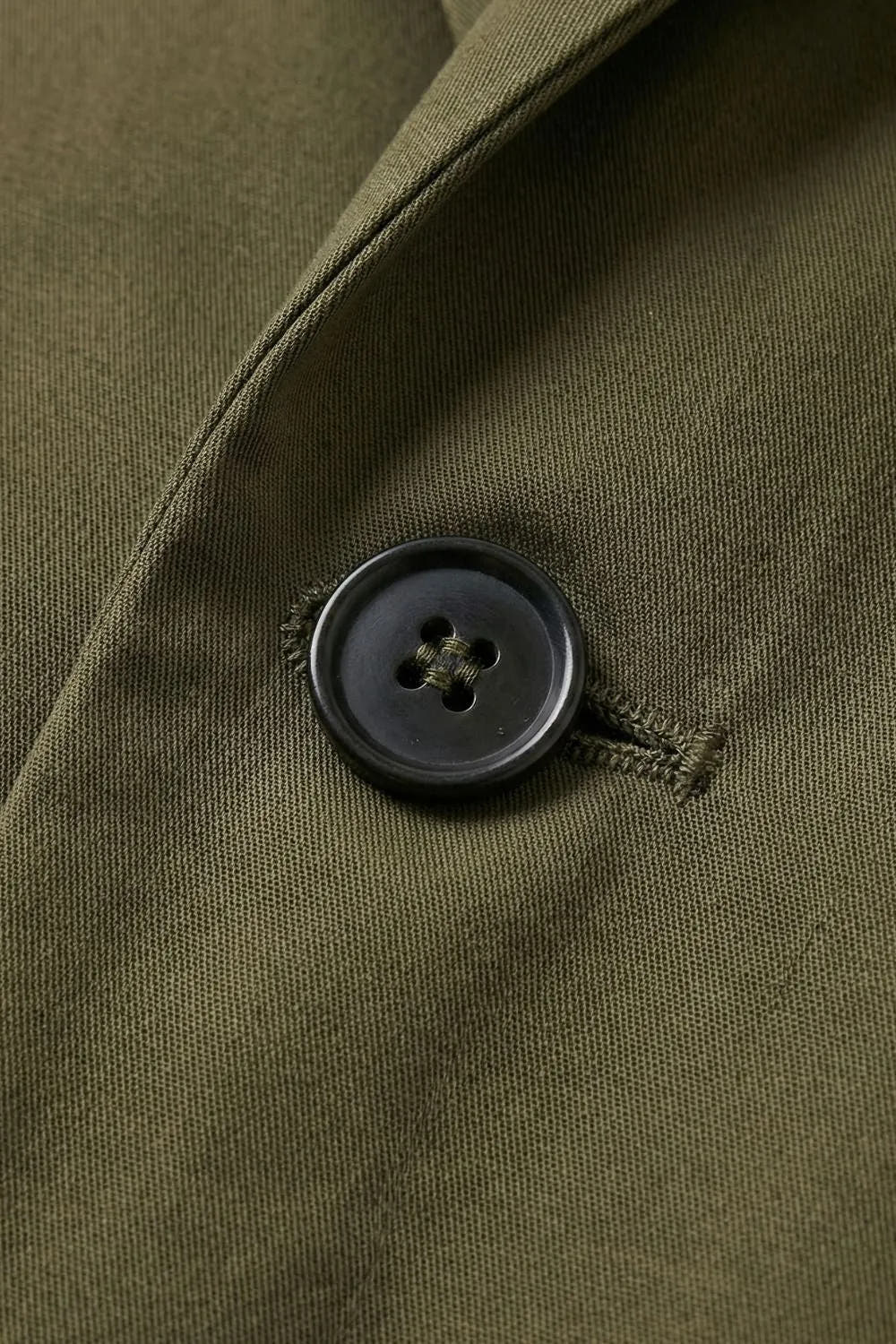 Straight-Fit Hooded Coat with Notched Collar for Men