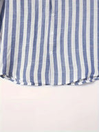 Striped Lightweight Long Sleeve Button-Up Shirt for Men