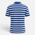 Striped Slim Fit Breathable Polo Shirt for Men