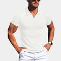 Tailored Slim Fit Breathable Polo Shirt for Men
