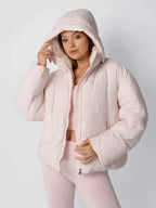 Talia | Women's Short Puffer Jacket with Faux Fur Lining