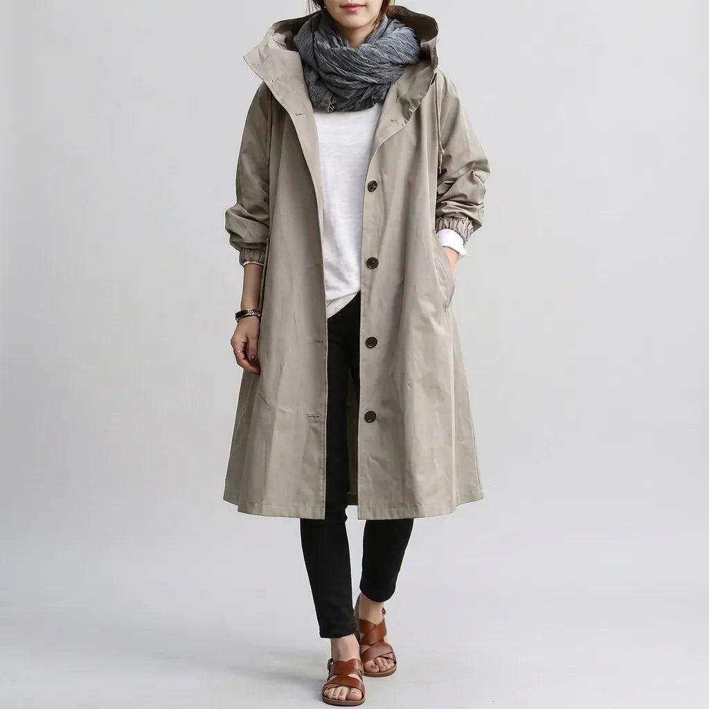 Tilly | Women's Oversized Hooded Rain Jacket