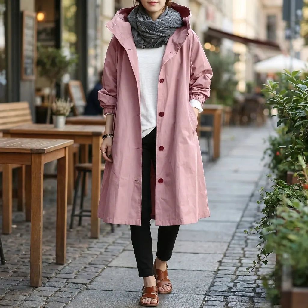 Tilly | Women's Oversized Hooded Rain Jacket