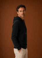 Soft-Touch Hooded Knitted Pullover Sweater for Men