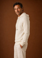 Soft-Touch Hooded Knitted Pullover Sweater for Men