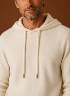 Soft-Touch Hooded Knitted Pullover Sweater for Men