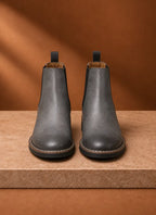 Chelsea Ankle Boots with Elastic Side Panels for Men