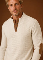 Classic Crewneck Layering Pullover Sweater for Men