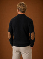 Classic Crewneck Layering Pullover Sweater for Men