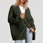 Deborah | Women's Cable Knit Oversized Cardigan