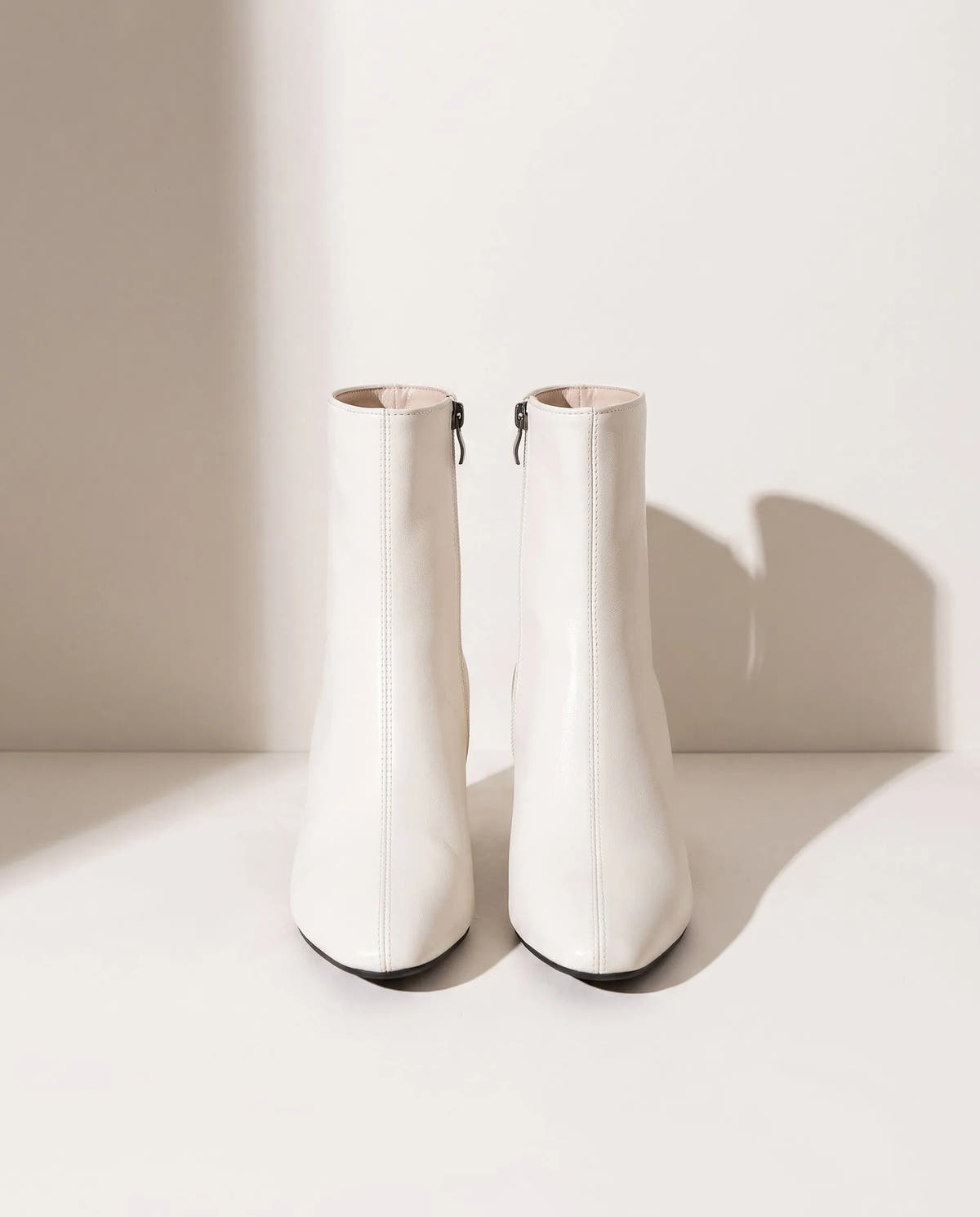Gail | Women's Faux-Leather Block Heel Ankle Boots