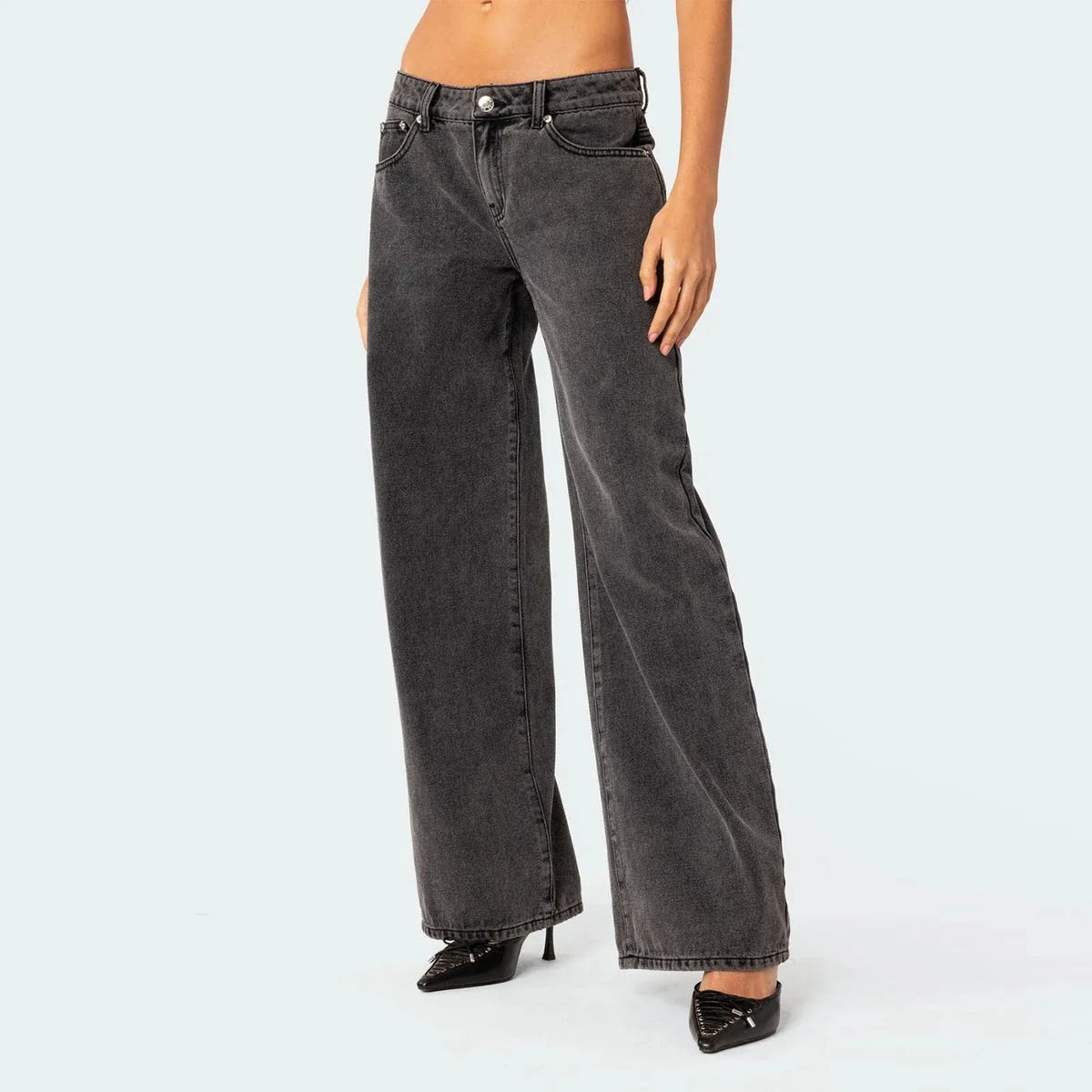 Kimberly | Women's High-Waist Straight-Leg Jeans