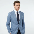 Lightweight Tailored Everyday Blazer with Patch Pocket for Men