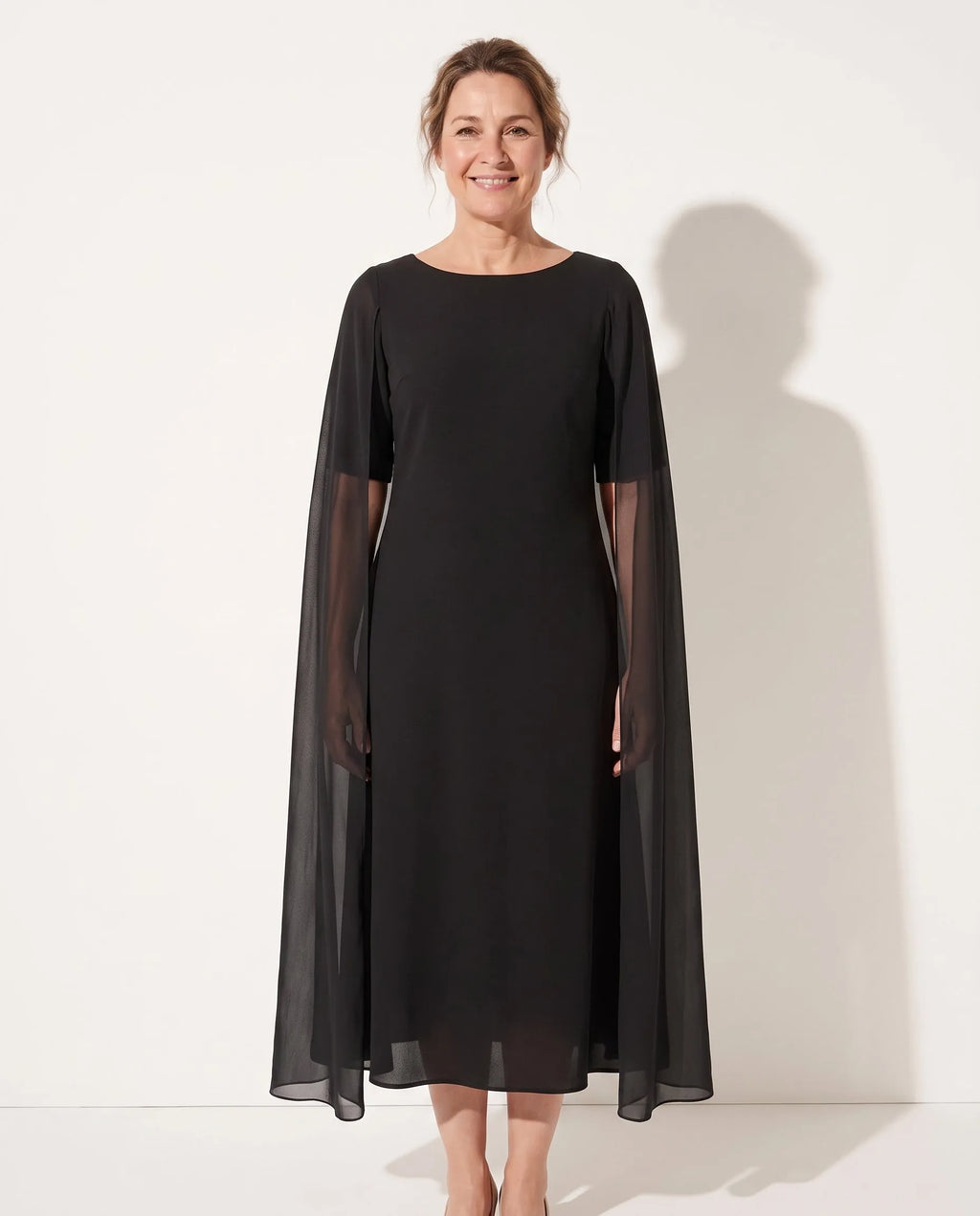 Minette | Women's Lace Long-Sleeve Maxi Dress
