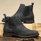 Slip-On Faux Leather Chelsea Boots Western Stitch for Men