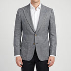 Tailored Smart Casual Textured Blazer for Men