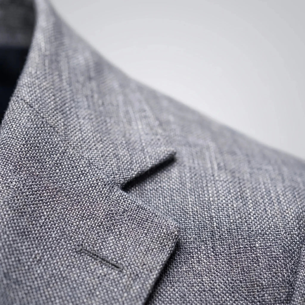 Tailored Smart Casual Textured Blazer for Men