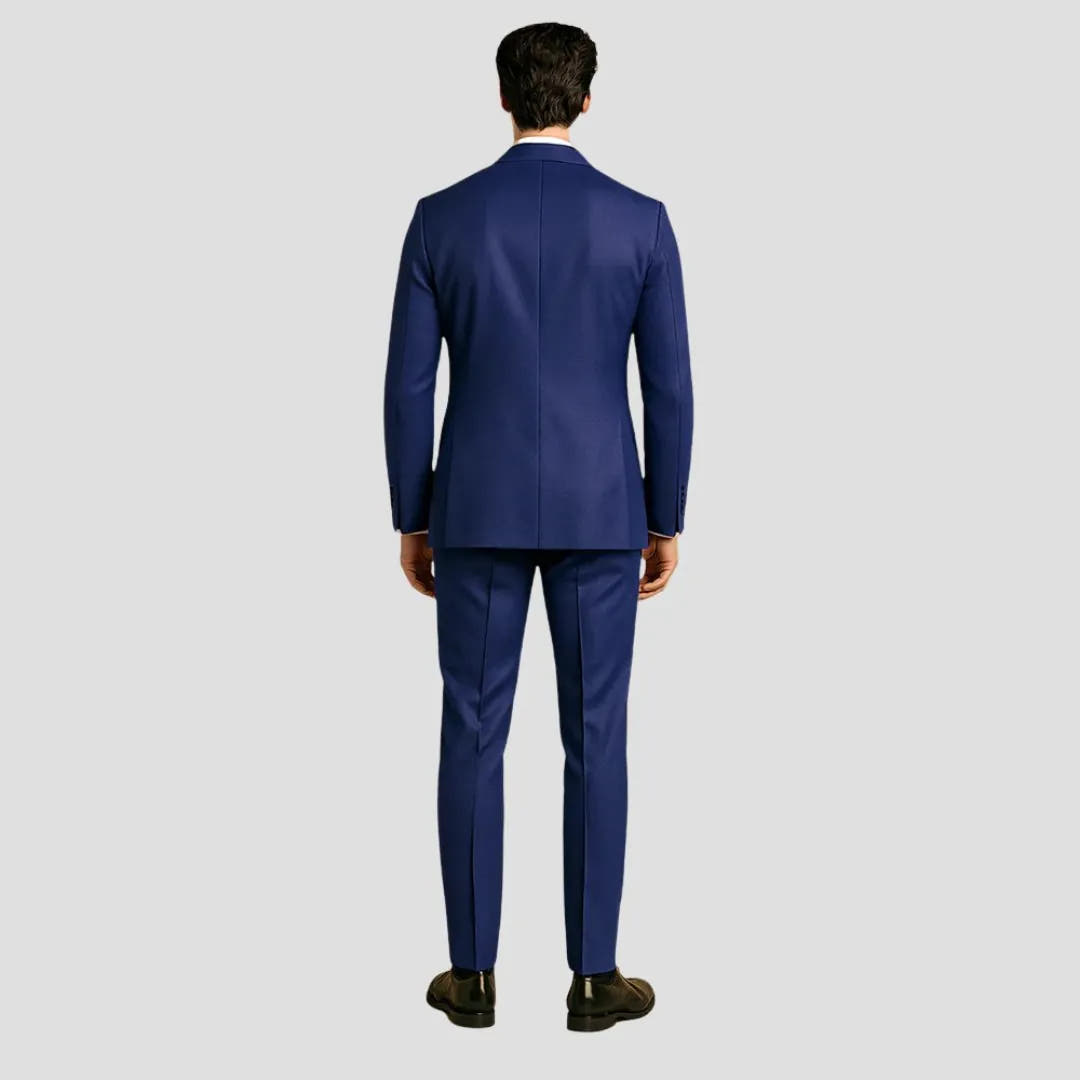 Three Piece Slim Fit Tuxedo Suit for Men's Weddings