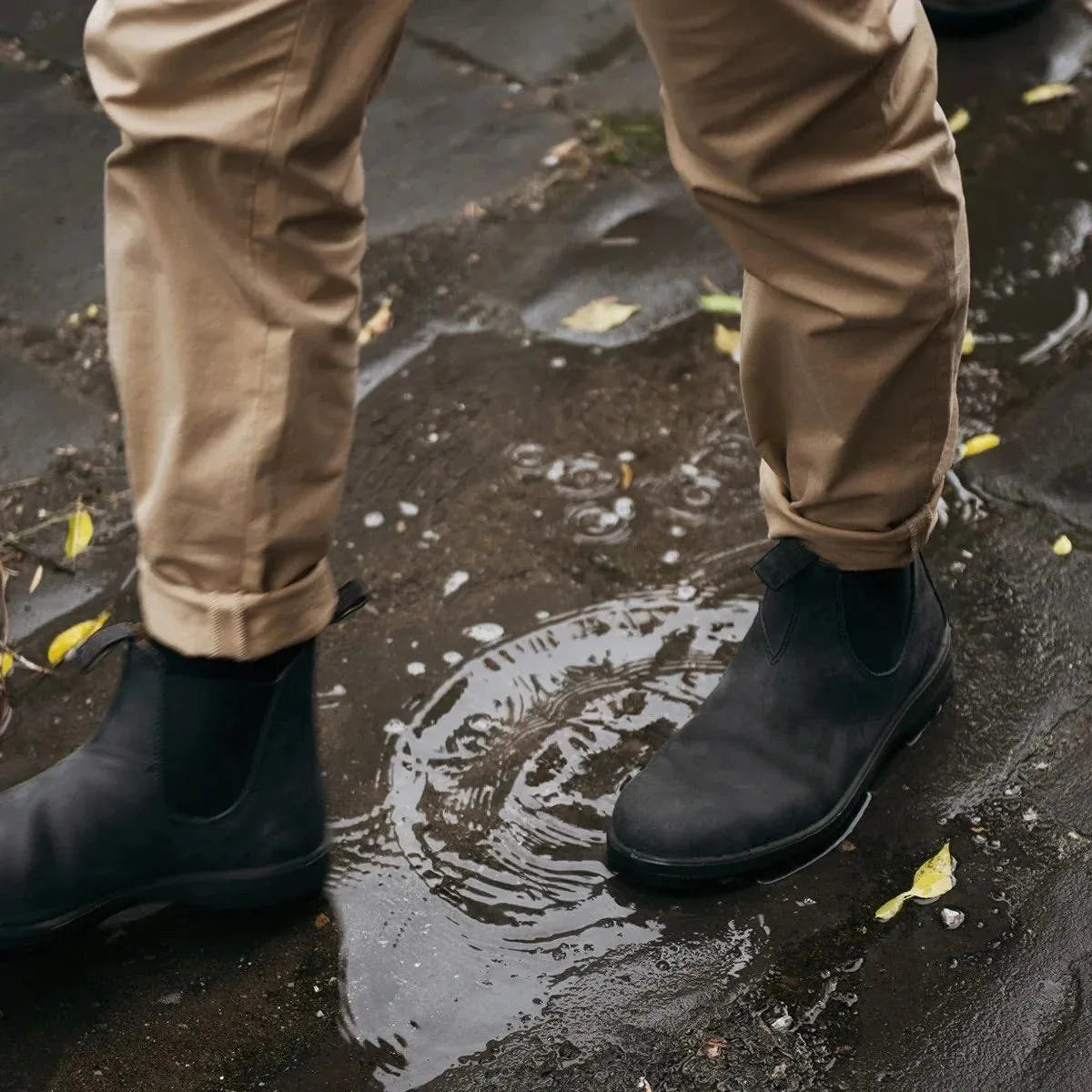 Water-Repellent Slip-On Chelsea Boots for Men